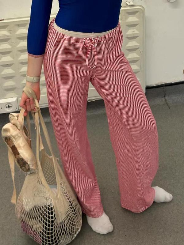 Pantalones Casuales para Mujer con Cintura Ajustable
