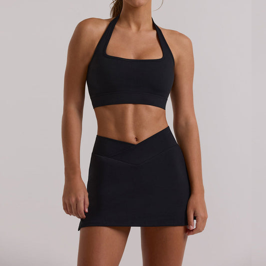 Conjunto de 2 Piezas de Faldas Tipo Yoga para Mujer