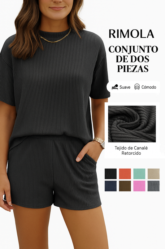Conjunto Casual Texturizado para Mujer