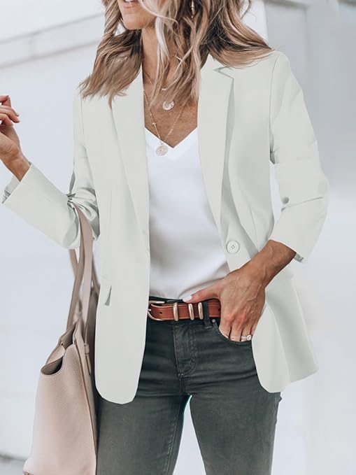 Blazer de Mujer con Cuello Clásico