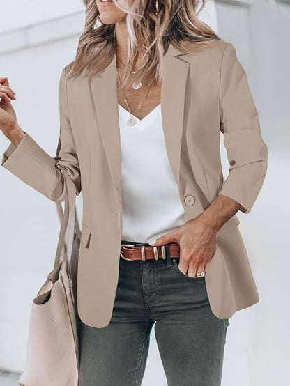 Blazer de Mujer con Cuello Clásico